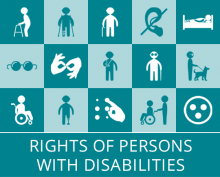 Logo - La Convention de l'ONU relative aux droits des personnes handicapées (CDPH)